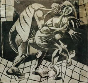 Artist: Richard Ennis (1958- ). Modern British. Friday Night, Hampstead - Picture 1 of 1