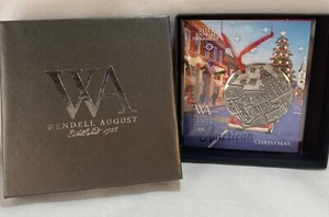 WENDELL AUGUST - 2021 ANNUAL ORNAMENT- AN AMERICAN CHRISTMAS - ALUMINUM 2" - Picture 1 of 6