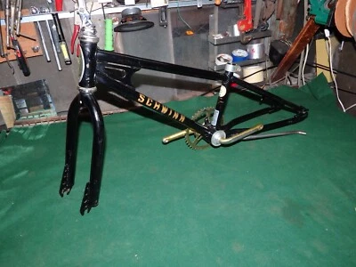 Schwinn 20” Scrambler Phantom Frame Set 80s Refuerzo Old School BMX Bielas Auriculares Foto 1 de 4