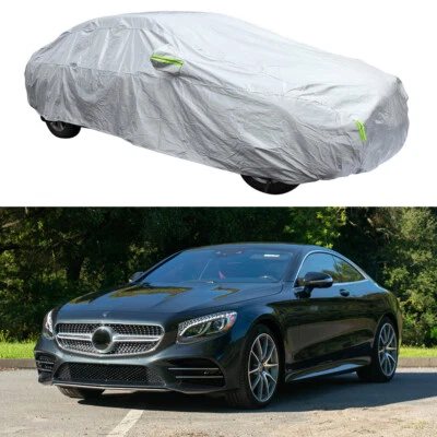 Cubierta impermeable para automóvil exterior sedán de 6 capas para Mercedes-Benz S430 S550 S560 S600 Foto 1 de 4