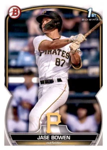 2023 Bowman 1st Jase Bowen Rookie RC Insert Set Break Prospect Pirates #146 - Picture 1 of 2