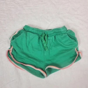 Tea collection girl's shorts green rainbow size 6 - Picture 1 of 7