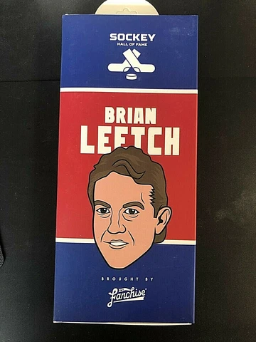 BRIAN LEETCH Sockey Hall Of Fame Original SOCKS One Size NEW IN PACKAGE Rangers Cover