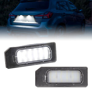 White LED License Plate Light For 2011-2020 Mitsubishi Outlander Sport ASX RVR
