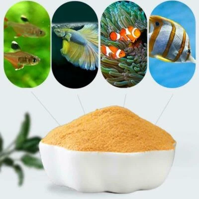 .&50/60g Aquarium Tropical Fish Food Peeling Eggs Saline Feeding Shrimp Y4M2Hot~ - Image 1 of 4