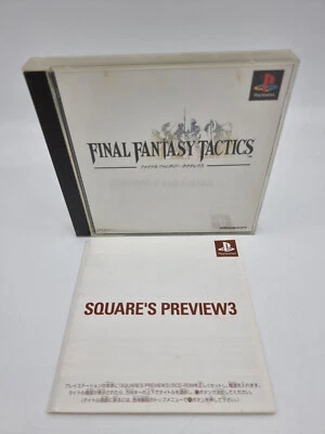 Final Fantasy Tactics PLAYSTATION PS1 Psx Japan Used - Image 1 of 4