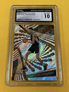 2023-24 Panini Revolution Victor Wembanyama Rookie RC #104 CGC 10 - Picture 1 of 2