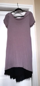 See by Chloe T-shirt Overlay Ruffle Dress Summer Classic UK 10 VGC - Picture 1 of 17