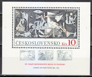 Czechoslovakia MNH 1981 Mi Block 45 Sc 2374 Guernica, by Pablo Picasso / Art ** - Picture 1 of 2