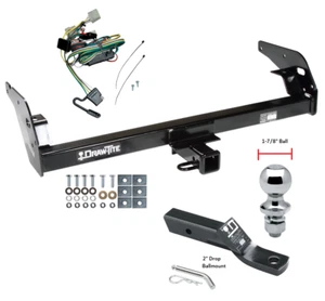 Trailer Tow Hitch For 95-04 Toyota Tacoma Complete Package w/ Wiring 1-7/8" Ball - Picture 1 of 8