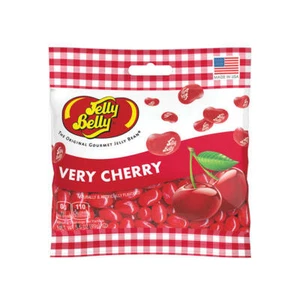Jelly Belly Very Cherry 4 PACK 3.5oz Bags FREE SHIPPING - Picture 1 of 2