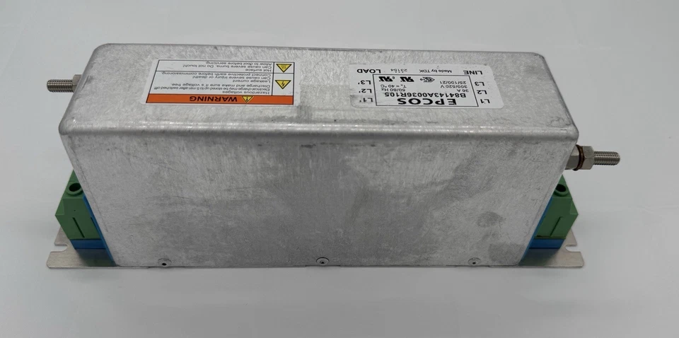 EPCOS B84143A0036R105 – 3-Phasen Netzfilter 36 A / 520 V / 300 V AC - Bild 1 von 4