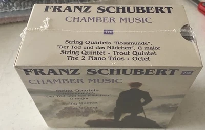 FRANZ SCHUBERT: CHAMBER MUSIC [BOX SET] 7 CD FACTORY SEALED SET - Image 1 of 4