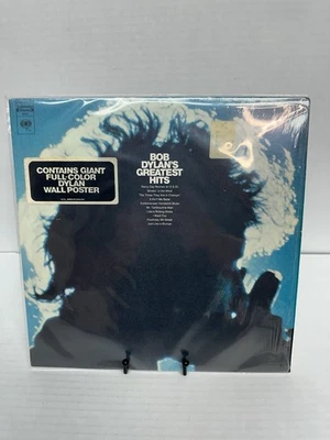 Bob Dylan's - GREATEST HITS -  Vinyl LP Columbia Glaser Poster Insert RARE VG+ - Image 1 of 4