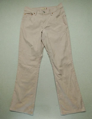 Calça de veludo vintage Levis 550 bootcut descontraída tamanho 8 feminina 30X30 aba vermelha Y2K - Imagem 1 de 4
