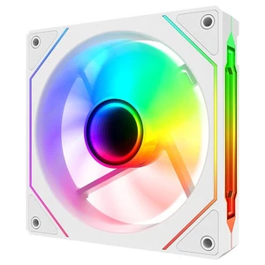 Ventola per case INFINITY White - 12cm - ARGB Sync 5V 3pin - 4pin PWM - BULK - Foto 1 di 1