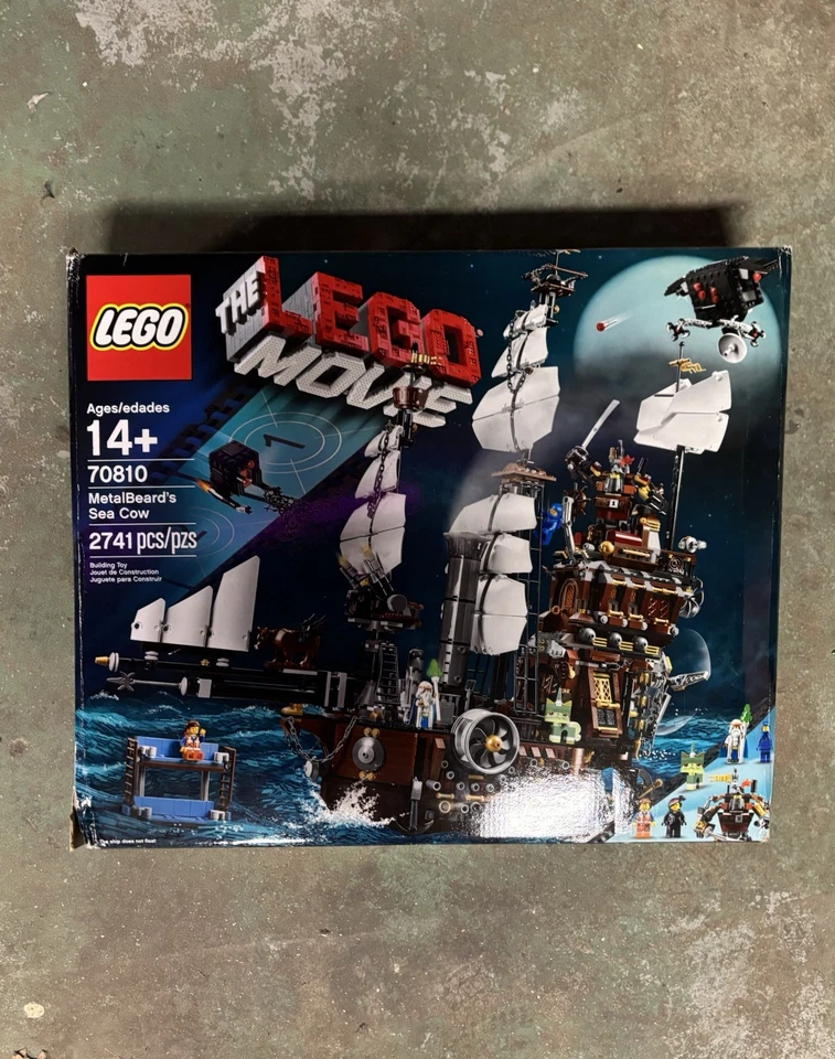 LEGO 70810 MetalBeard's Sea Cow La LEGO Película - 100% COMPLETO con Manual y Caja Foto 1 de 3