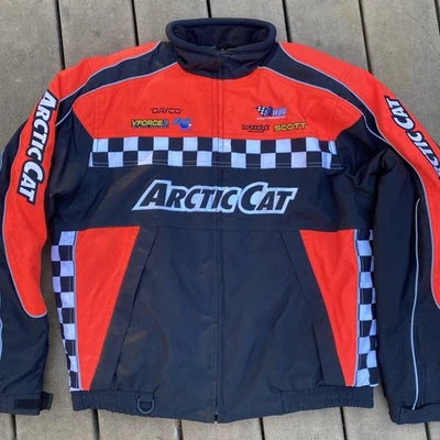 Chaqueta Abrigo Moto Nieve Gato Ártico Juvenil Naranja Nitro Talla C14, Negro Cuadros Foto 1 de 4