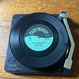 Retro Vinyl Schallplatte Untersetzer Halter für Musikliebhaber 6er Set Gesprächsstücke - Bild 1 von 9