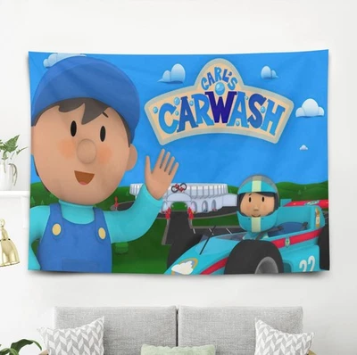 Carl's автомойка гобелен настенный декор настенный подвес для спальни общежития подарок на день рождения - Изображение 1 из 4