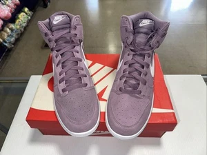 Size 12 Men's Nike Dunk High Violet Dust 2017 904233-500 New Dead Stock - Picture 1 of 8