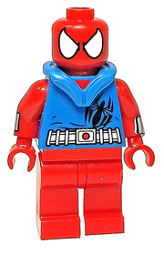 Lego Scarlet Spider Minifigure Marvel Spider-Man sh274 76057 Web Warriors Bridge