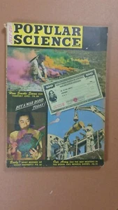 1944 JUL Popular Science Magazine SECRET WEAPON Japanese SPIES - Picture 1 of 2