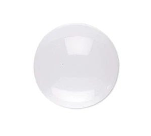 6 Clear 30mm ROUND Glass Picture Cab Pebbles that Magnifies Images * - Imagen 1 de 2