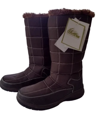 Botas de invierno para mujer Itasca Vixen marrón cálidas y cómodas talla 6 totalmente nuevas Foto 1 de 4