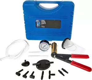 Brake Bleeder Kit with Hand Vacuum Pump and Adapters, Hand Held Brake Bleeder Va - Picture 1 of 12