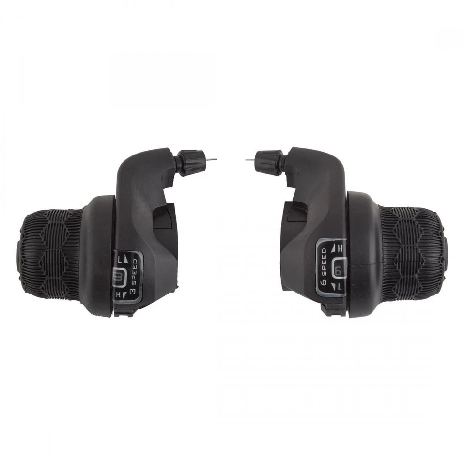 SUNLITE BIKE BICYCLE SHIFTER HB TWIST TS-6 INDEX 3x6 LEFT & RIGHT - Image 1 of 1