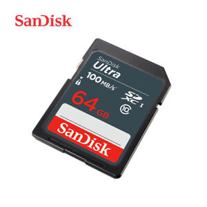 SanDisk 64GB Ultra Class 10 UHS-I SD SDXC Memory Card Speed up to 100MB/s