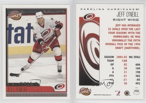 2003-04 Pacific Complete Jeff O'Neill #268