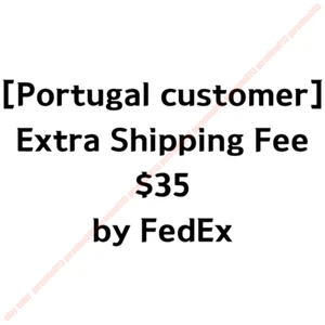 [Cliente de Portugal] Tarifa de envío adicional $35 por FedEx - Imagen 1 de 4