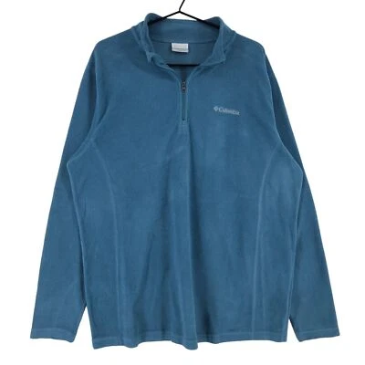 COLUMBIA Sudadera De Forro Polar Con Cremallera 1/4 Para Hombre Talla L - Imagen 1 de 4