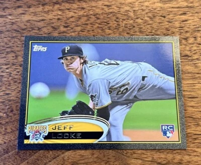2012 Topps Black #410 Jeff Locke Rookie  /61 - Image 1 of 2