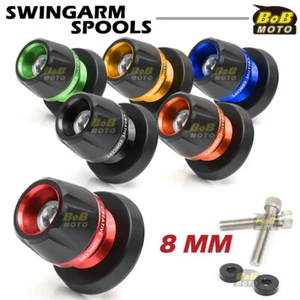 For Street Triple 675 / R 11 12 13 15 16 BoB CNC Swingarm Spools - Picture 1 of 8