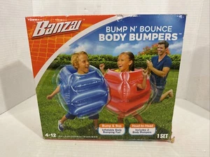 BANZAI Bump n Bounce Inflatable Body Bumpers Game 1 Set Ages 4-12 MR - Picture 1 of 2