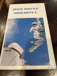 Space Shuttle Highlights 1 VHS Tested NASA Flight and Disaster Footage Anthology - Picture 1 of 2