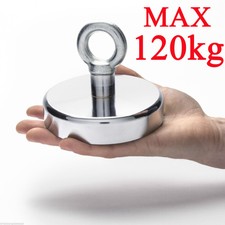 D60 Magnete a Neodimio per Pesca Magnetica Anello Magnetico Gino a 120 kg