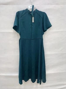 Vestido Oasis - Talla 10 Verde Precio de venta sugerido por el fabricante £55 - Imagen 1 de 7