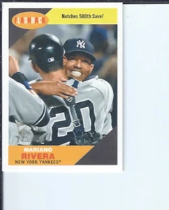 Mariano Rivera 2009 Topps Heritage Hi Number Baseball Flashbacks - Picture 1 of 1