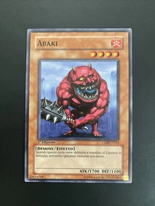 Carta YUGIOH-Abaki-CIDP-IT013-ITA-Good-Common 1.Ed - Imagen 1 de 1
