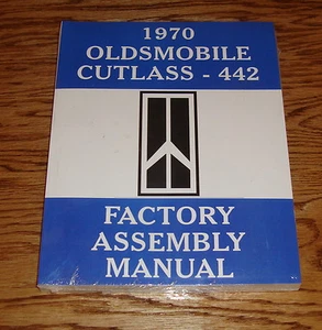 1970 Oldsmobile Cutlass 442 Factory Assembly Manual 70 - Picture 1 of 1