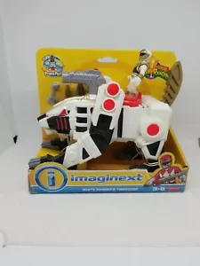 Imaginext Power Rangers White Ranger und Tigerzord Fisher Price - Bild 1 von 12