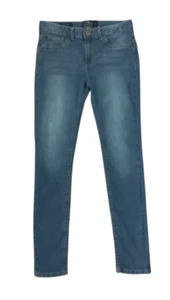 Lucky Jeans Zoe Sz 14 Girls Chambray Stretch Denim Pants EUC - Picture 1 of 3