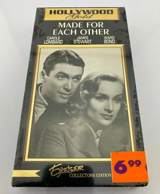 Made For Each Other VHS Movie Hollywood Gold Carole Lombard James Stewart. New Foto 1 de 2
