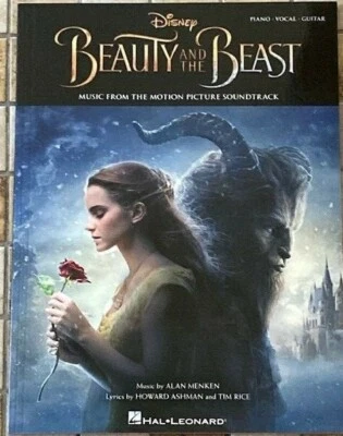 Disney Beauty And The Beast Sheet Music Songbook Piano Vocal Guitar - Image 1 of 2