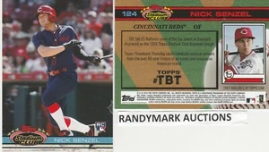 Nick Senzel REDS TOPPS 2019 THROWBACK 1991 STADIUM CLUB TBT 124 SP 772 RC - Picture 1 of 3
