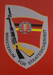 Decorative MAGNET-2" X 3"-Ministerium für Staatssicherheit (STASI)- DDR - Picture 1 of 1